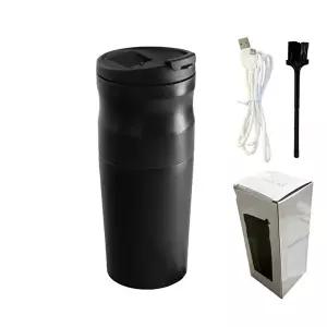 고품질 투랩 올인원 전동 커피 그라인더 텀블러 그라인딩 드리퍼 분쇄 스텐 아메리카노 여과망 WFHRS03