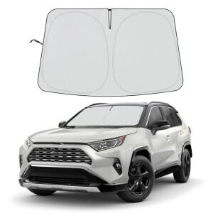 자동차 앞 창 차양 커버 드라이버 유리 썬 바이저 그늘 보호기 Toyota RAV4 용 파라솔 Coche 선 스크린 Ant