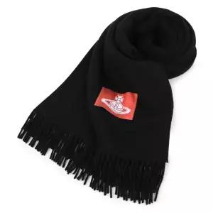 비비안웨스트우드 ORB 맥 앤디 랩 머플러 8103013J-W01BK-N401