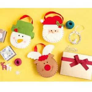 크리스마스 펠트 가방 루돌프 산타 부직포 미니 구디백 선물가방 미니백 단체선물 포장