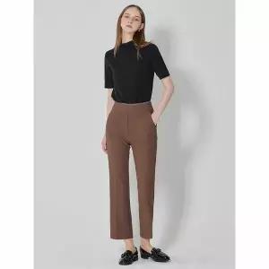 [하프클럽/르오트]스트레치 밴딩 세미플레어 팬츠