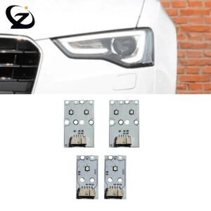 아우디 호환 A5 B8 DRL LED 흰색 주간 주행 등 보드 광원 모듈 PCB 2012