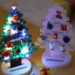 크리스마스디폼블럭 LED 트리 패키지 DIY 문센 장난감 대량주문 단체 선물 행사 이벤트 연말
