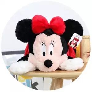 ( )부드러운 미니마우스 라잉쿠션 크리스마스인형