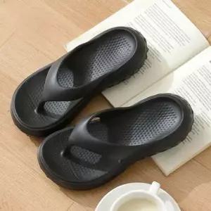 여자 가벼운 스타일 EVA 통굽 쪼리 고품질 발편한 쿠