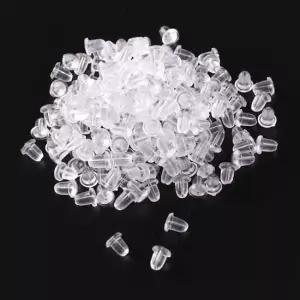 실리콘 귀걸이 클러치 6mm 10000개(1팩)