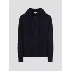 BEANPOLE MEN 케이블 후드 집업 카디건 - 네이비