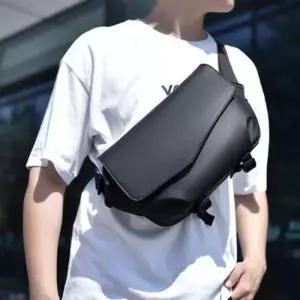 남성 하드쉘 어반 슬링 힙색 HT1635 메신저 허리쌕 슬링백 힙