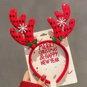크리스마스 코스듐 머리띠 악세사리 루돌프 산타 트리_23962515
