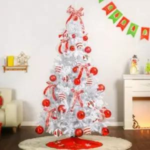 ( )트리 장식 트리 210cm 해피 크리스마스 롤리팝 풀세트 화이트 인테리어 소품_23962553