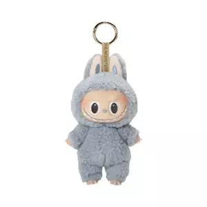 Pop Mart Labubu The Monsters Tasty Macarons Series Sea Salt Coconut Keyring 팝마트 라부부 더 몬스터