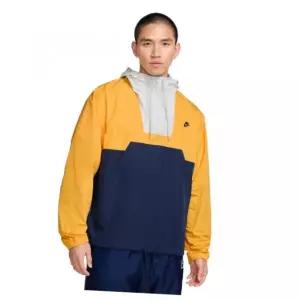 [나이키]NIKE 클럽 마리나 아노락 재킷 M - 유니버시티 골드 미드나이트 네이비 포톤 더스트 미드나이트