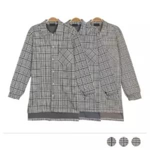 정장셔츠 줄무늬 와이셔츠 옥스포드 데일리 신상 (WFG092E)