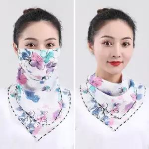 마스크 겸용 스카프 퍼플 천마스크 여름마스크 컬러마 WFL6KHT