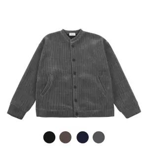 [파파브로] 남성 4컬러 벨로아 기모 가디건 9MI-CA-VIVID