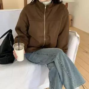 [다잇템] 여자 코튼면 FW 세무 집업 퀼팅 외투 자켓