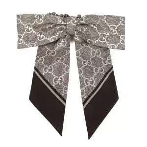 구찌 여성 GG 실크 자카드 스크런치 816541-3G001-9865