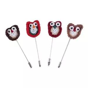 정장악세사리 남성악세사리 브롯치 코디 옷핀 브로치 (WFG09EL)