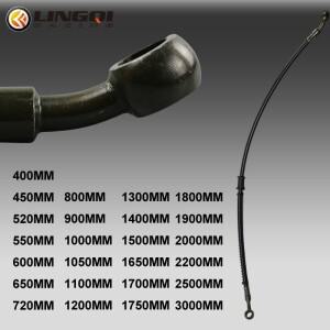 바이크 오토바이 부품 400mm1650mm 합금 브레이크 라인 범용 핏 더트 바이크 유압 클러치 호스 튜브 액세서