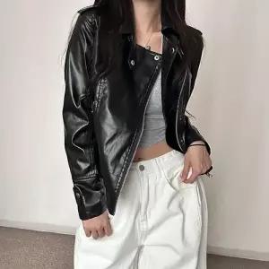 [라일리여성의류] Rly [CC832] RIDER05 / 슬림 유광 라이더자켓