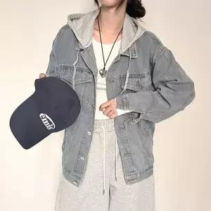 [라일리여성의류] Rly [CC982] WS-DN39 / 루즈핏 후드 청자켓