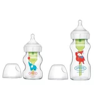 닥터브라운 배앓이 유리 젖병 와이드넥 150ml 270ml LON