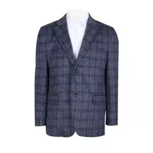 멘즈 겨울 글렌 체크 마이 콤비자켓 YD-COW-778