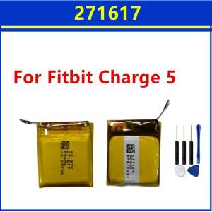 교체용 배터리 65mAh 271617 Fitbit Charge 5용 스마트 스포츠 시계 누산기 AKKU+ 도구