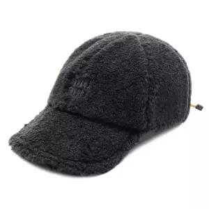 [미우미우] 25FW 여성 로고 자수 베이스볼 캡 (5HC369 2IDY F0S0O 25F)