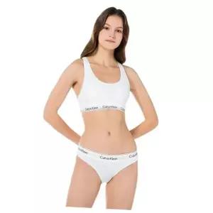 [Calvin Klein]모던코튼 브라렛세트 F3785AD-F3787AD-100 559139