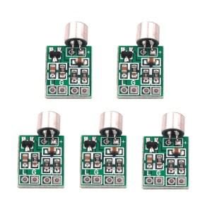 1/2/3/5pcs 미니 소형 마이크 오디오 증폭기 모듈 스피커 회로 기판 DC 2.5-9V 14x12mm 액세서리