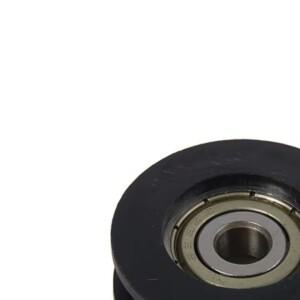 하이 퀄리티 U 그루브 롤러 도르래 626 베어링 스틸 사출 코팅 U자형 휠 슬라이드 문짝 윈도우용