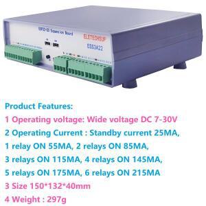 RS485 WIFI 프로그래머블 컨트롤러 스마트 홈 IOT DIY ESP32 S3 박스 4-20MA 0-10V PLC 확장 보드 KC868 ES