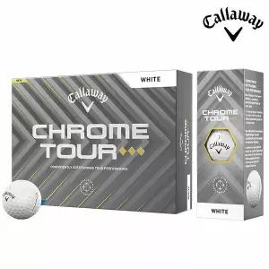 캘러웨이 25 크롬 투어 트리플 다이아몬드 4피스 12알 골프공 골프볼