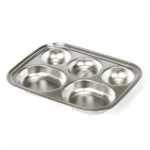 올비아 스텐304 연마제없는 다이어트식판 2호