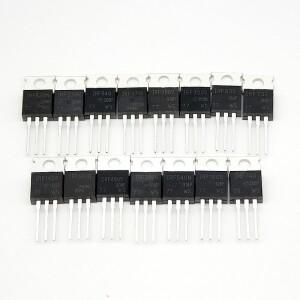 5PCS IR Mosfet 트랜지스터 IRFZ44N IRF3205 IRF540 IRFB4110 N-CH 전력 MOSFET TO-220 패키지