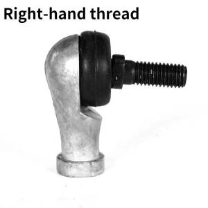 1pcs SQ-RS M5 ~ M16 5mm/6mm/8mm/10mm/12mm 90도 커넥터 볼 조인트로드 엔드 오른손 베어링 남성 스틸