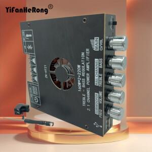 디지털 앰프 모듈 ZK-HT21 서브우퍼 TDA7498E 스테레오 파워 DC15-36V 160Wx2+220W Bluetooth 호환