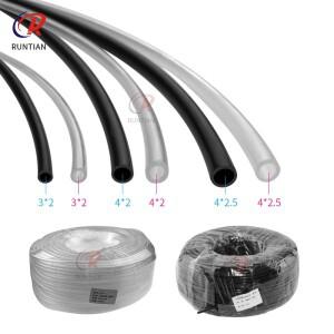 잉크젯 프린터용 에코 솔벤트 튜브 시스템용 예비 부품 1 라인 블랙 4x2.5 3x2 4x2mm 파이프