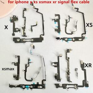 Alideao-iphone 호환 X Xs Xsmax Xr NFC WiFi GPS 셀룰러 안테나 플렉스 WI-FI 신호 케이블 커버 교체 1Pcs