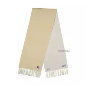 [버버리] FW24 공용 리버시블 머플러 8098698 MU EMB KNIGHT SOLID CS A2020