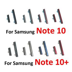 삼성 호환 Galaxy Note 10 Plus + N970 전화 하우징 용 전원 볼륨 버튼 New On Off 푸시 사이드 키