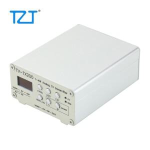 TZT TV-TX200 VHF/UHF 아날로그 TV 송신기 지원 텔레스코픽/GP 우산 안테나가 있는 HD/AV 입력 신호