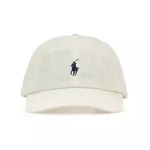 [폴로 랄프로렌]26SS 포니 로고 자수 캡모자 페일크림 211912843 060