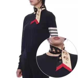 [롯데백화점]발렌티노 25FW 여성 브이로고 시그니처 실크 스카프 7W2E6017 UQW CEV 25F