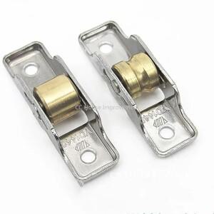 10피스 슬라이딩 문 휠 롤러 무거운 음소거 스테인레스 가구 베어링 창 하드웨어 철강