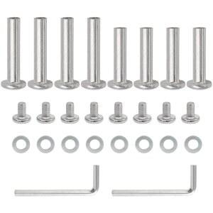 Qjaiune 8PCS 인라인 스케이트 나사 6mm OD 롤러 베어링 30mm 35mm 소켓 블레이드 교체 하드웨어 액슬