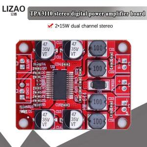 APC DC 12V TPA3110 TPA3110D2 디지털 전력 증폭기 모듈 2x15W 듀얼 채널 스테레오 DIY 스피커 증폭기 전자