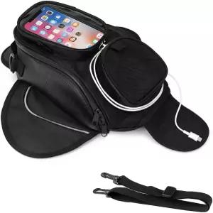 오토바이용 케이티 마그네틱 탱크백 범용 휴대폰 홀더 방수 탱크 파우치 TB-01K (자석 4개)