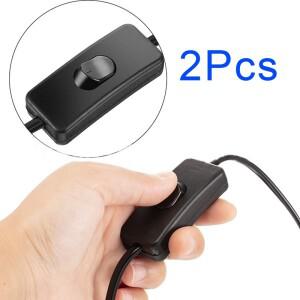 APC 테이블 데스크 램프 코드 토글 로커 스위치 라이트 AC 250V ON/OFF 제어 LED 조명 배선 전기